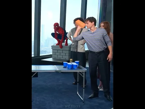 Spider-Man Cast playing Cup Pong 🤯🔥 🎬 | Spider-Man: Brand New Day | FUNK MONOCLE