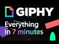 Giphy - Tutorial for Beginners in 7 MINUTES 2020 updated