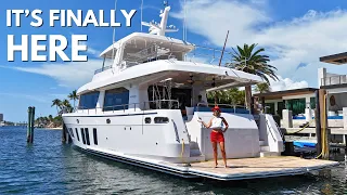 IT’S FINALLY HERE! 🤩 🛳️  🎉 2025 Offshore 70 Motor Yacht Tour