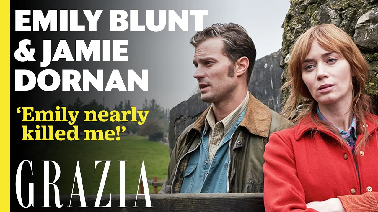 'Emily Nearly Killed Me!': Jamie Dornan & Emily Blunt On Wild Mountain Thyme & Stanley Tucci 'Emily Nearly Killed Me!': Jamie Dornan & Emily Blunt On Wild Mountain Thyme & Stanley Tucci