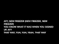 Rich The Kid - New Freezer feat. Kendrick Lamar (Lyrics)