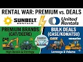 Sunbelt vs United Rentals Betting on the Machine or the Network