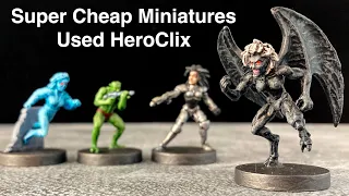 Super Cheap Miniatures Used HeroClix