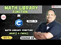 Math Library Functions fmod modf in C Programming Part-4 Math Library Functions in C Lang
