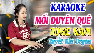 Download Karaoke Mối Duyên Quê Tone Nam dễ hát ( Đàn trực tiếp ) Karaoke Tuyết Nhi MP3