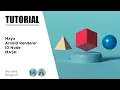 ID Node In MASH Maya Arnold Renderer Tutorial