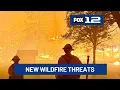 New evacuations issued as Grasshopper Fire continues to grow in Mt Hood National Forest