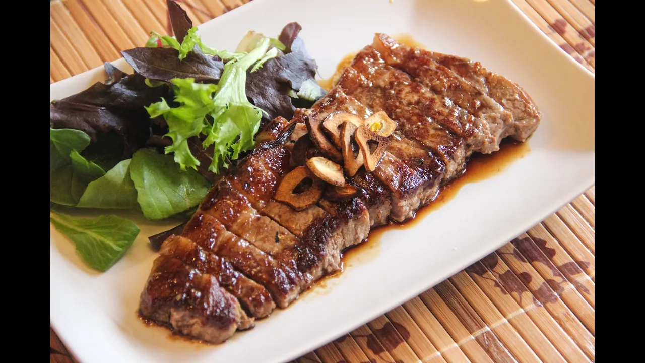 Japanese Beef Steak Recipe - Japanese Cooking 101