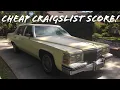 Cheap Craigslist Car - 1984 Cadillac Sedan DeVille With 50 000 Miles