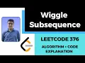 Wiggle Subsequence O N Time O 1 Space C LeetCode Solution 376