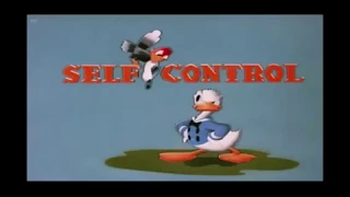 Donald Duck Self Control 1938 