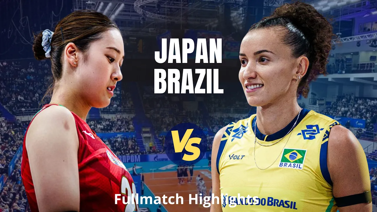 Japan vs Brazil | Women's Volleyball Highlights | Intense Match