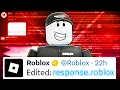 Download Lagu Roblox Just Edited Their Response...