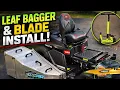 Toro TimeCutter Leaf Bagger Blade Upgrade Full Install