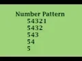 Number Pattern in Java - 3