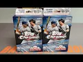 2020 Topps Chrome Hanger Box Rip - Blue Rookie Auto 150 HUGE Rookie Refractors