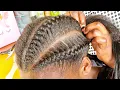 underhand cornrows Lazy lines feed in braids JOYCEARTS 1