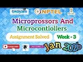Microprocessors And Microcontrollers Week 3 Assignment Solution