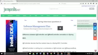 Difference between Controller and RestController annotation in Spring C javapedia net