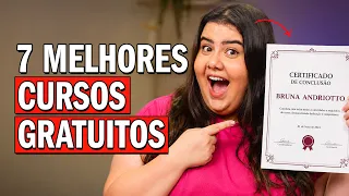 7 CURSOS GRÁTIS com certificado para ganhar MAIS dinheiro!