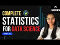 Statistics for Data science Full course PART 1 Free Full statistics by Shambhavi Fun with DS