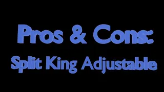 Pros Cons of Split King Adjustable Bed