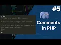 Comments in PHP PHP Tutorial for Beginners Full - 5 PHP Tutorial PHP Full Course