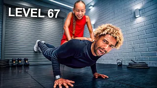We Tried 100 Levels of Fitness Challenges