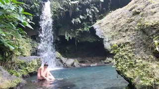 Solo hiker female Dominica.Before I go. Rainforest island hammock camping Waitukubuli Trail