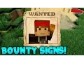 BOUNTY SIGNS Minecraft Plugin Tutorial