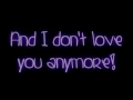 Evanescence- Everybody's Fool lyrics