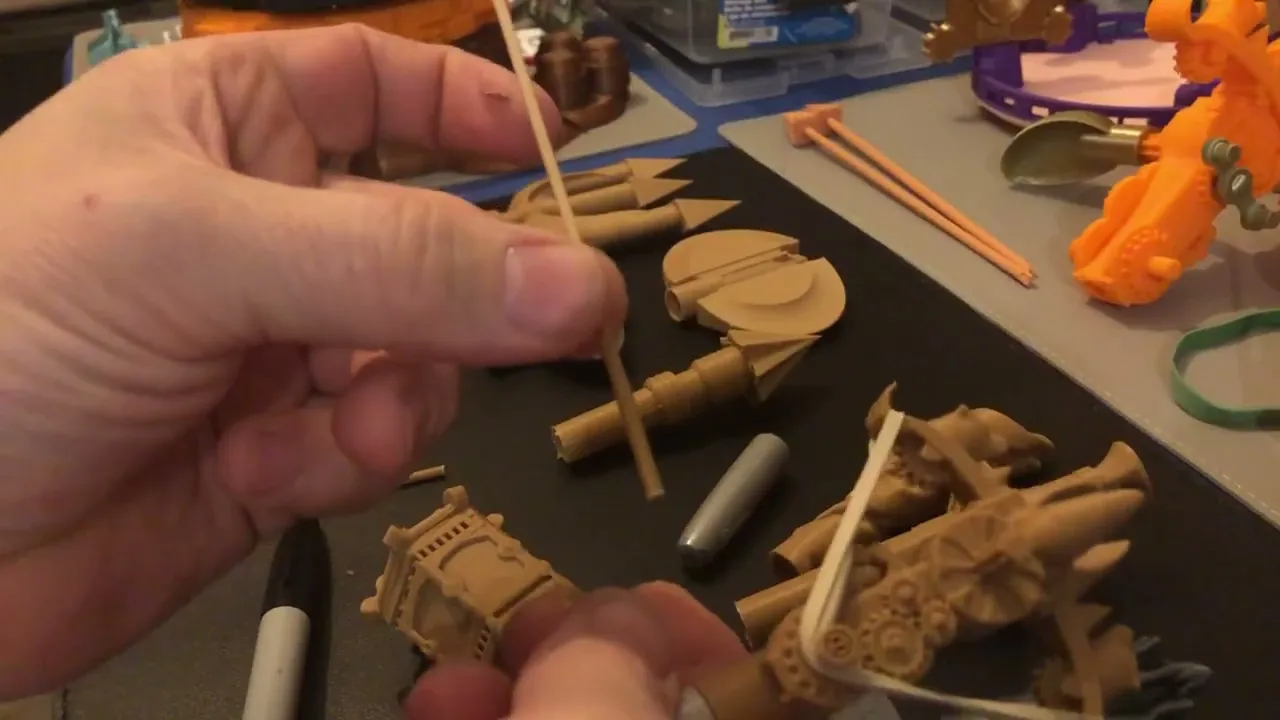 Sharpie Cap Weapon Replacements