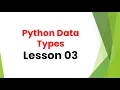 Python Data Types Explained Beginner Tutorial