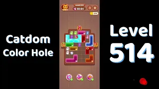 Catdom Color Hole Level 514 Screenshot