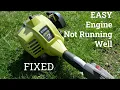 Ryobi 2 Stroke Trimmer Carburetor FIX