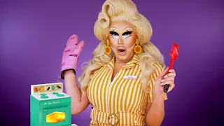 Trixie Makes Fast Food Breakfast in a Toy Oven