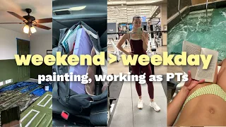 Weekend to Weekday Painting my Room Megan Works Limitless Clothing Try Ons