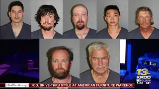 Seven men arrested for solicitation of child prostitution in Pueblo