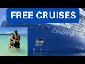 How We CRUISE FOR FREE on Celebrity Cruise Lines Unbelievable