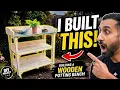 Aldi WOODEN POTTING BENCH Tutorial