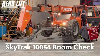 SkyTrak Boom Inspection