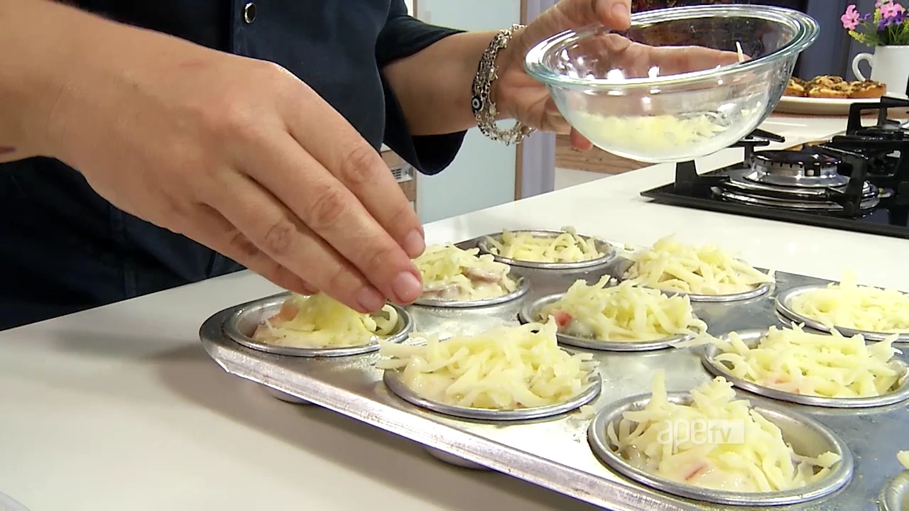 RECEITA DE FAMÍLIA CUPCAKE SALGADO