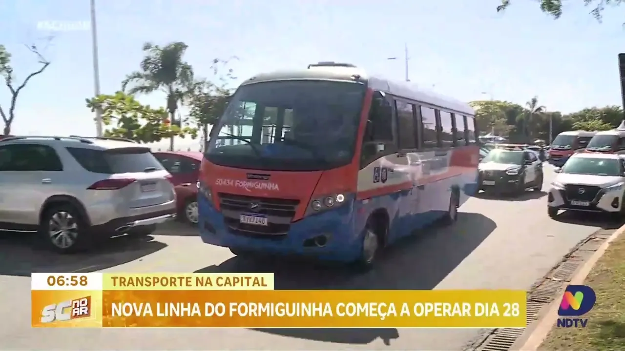 Transporte público na capital: nova linha do Formiguinha começa a operar no dia 28 de Julho