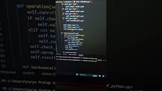 GUI based calculator using the python tkinter and math library