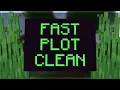 CLEAN your Hypixel Garden Plots Quickly with this trick