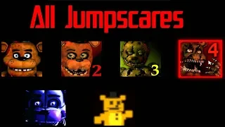 Download All jumpscares in HD FNaF 1-6 MP3