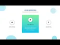 Responsive Bootstrap Service Section with Animation