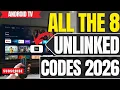 2026 REVEAL ALL The 8 UNLINKED Codes For Android TV TV Box and Google TV