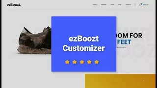 ezBoozt - Stunning Real-time Customizable Wordpress Theme