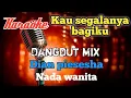 Download Lagu Kau segalanya bagiku Karaoke Dangdut mix nada wanita